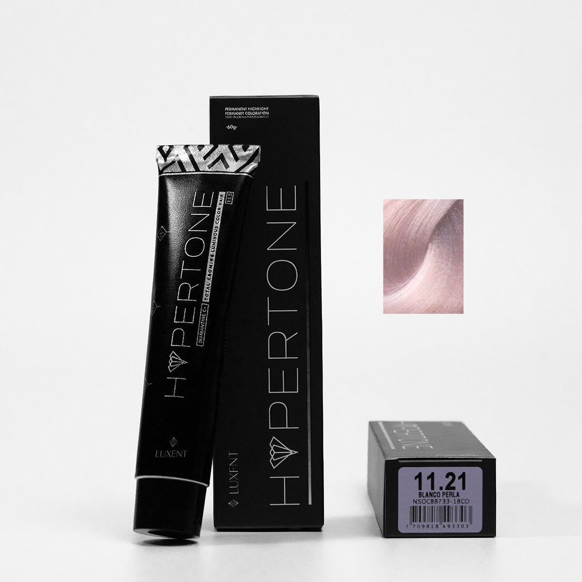 Tinte Superaclarante Hypertone 11.21 Blanco Perla Luxent 60 g