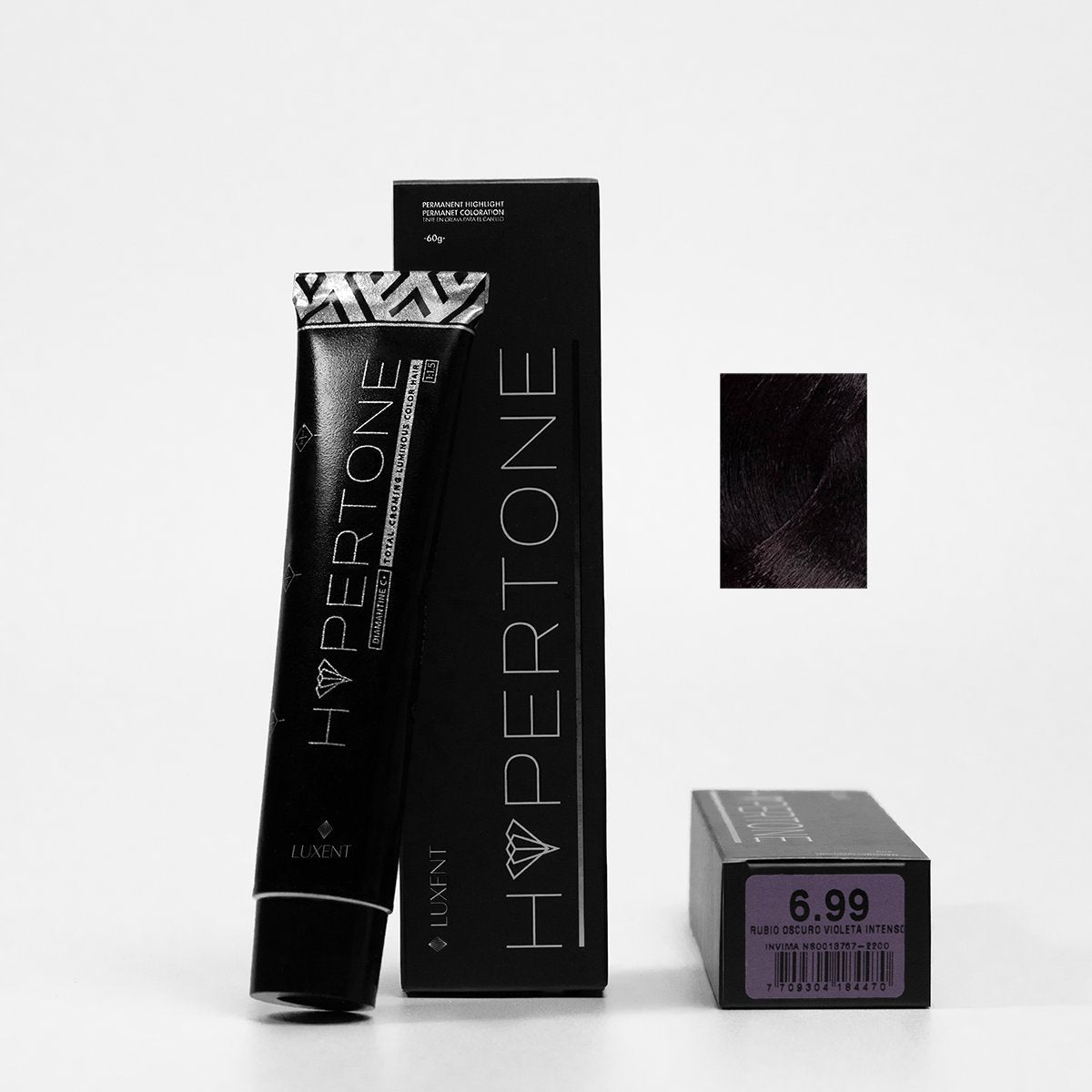 Tinte Hypertone 6.99 Rubio Oscuro Violeta Intenso Luxent 60 g