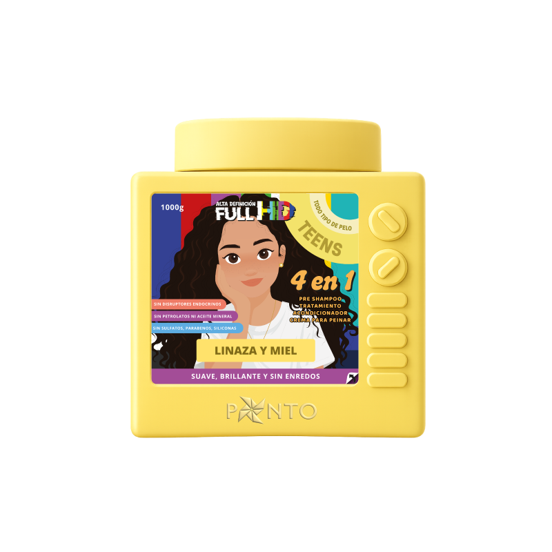 Ponto Full HD Teens 4 en 1 Linaza y Miel 1000 g