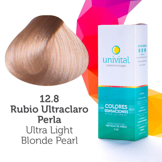 Tinte Univital 12.8 Rubio Ultraclaro Perla