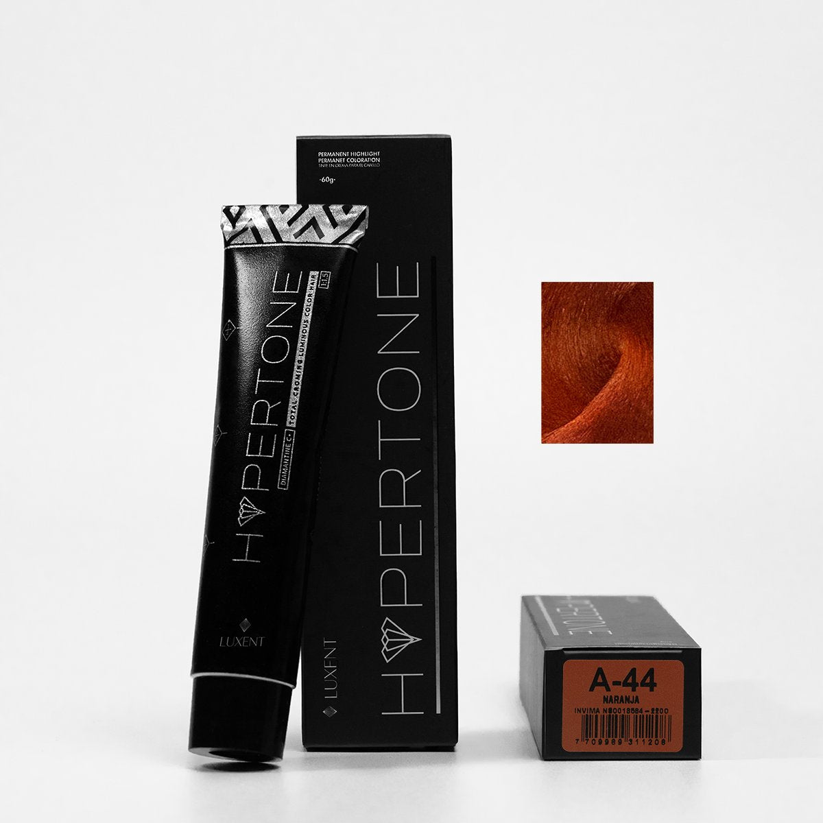 Tinte Hypertone A.44 Naranja Cobre Luxent 60 g