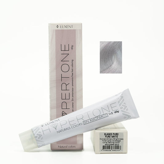 Tinte Hypertone Sin Amoníaco Blanco Puro Luxent 60 g