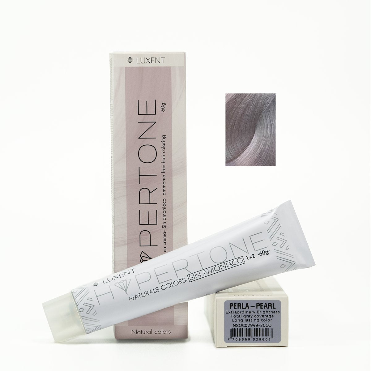 Tinte Hypertone Sin Amoníaco Perla Luxent 60 g