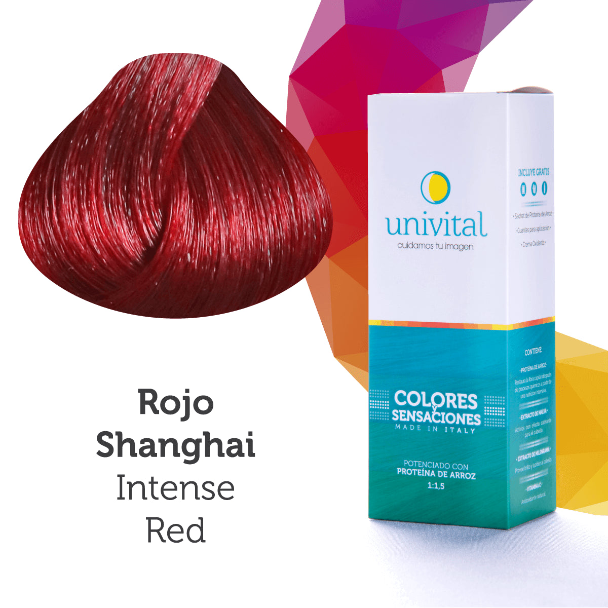 Tinte Univital Rojo Shanghai