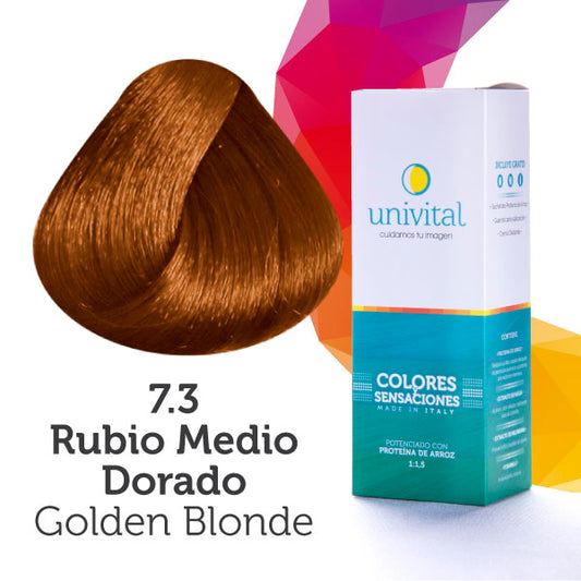 Tinte Univital 7.3 Rubio Medio Dorado