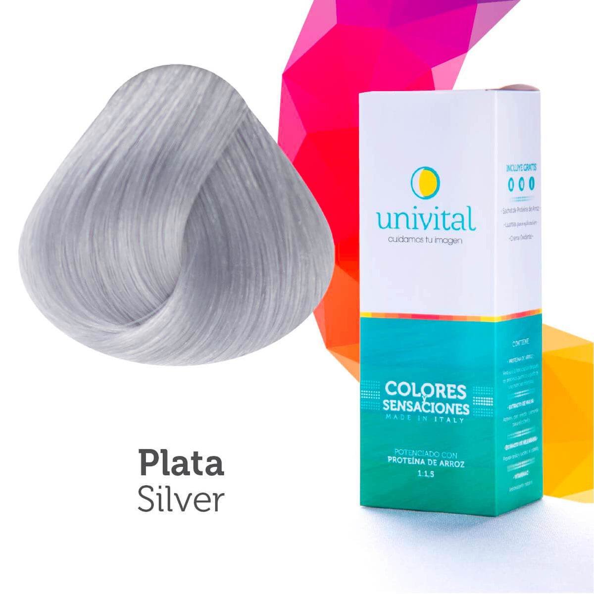 Tinte Univital Plata