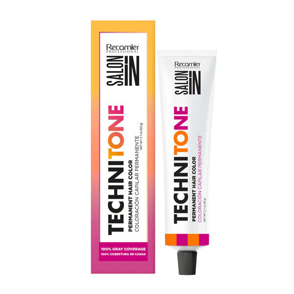Recamier Salon In Tinte Techni Tone 7.1 Rubio Mediano Cenizo 60 g