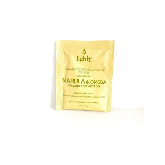 Tratamiento Acondicionador Marula y Omega Post Alisado Lehit Sobre x 30 g